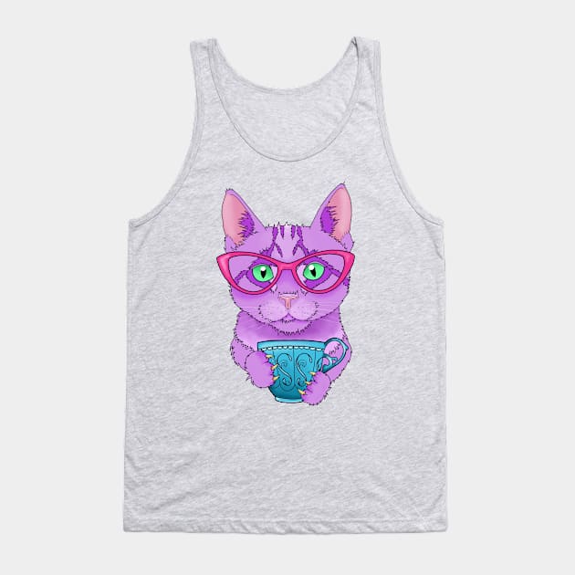 Lavender Tea Tank Top by Chrissemac